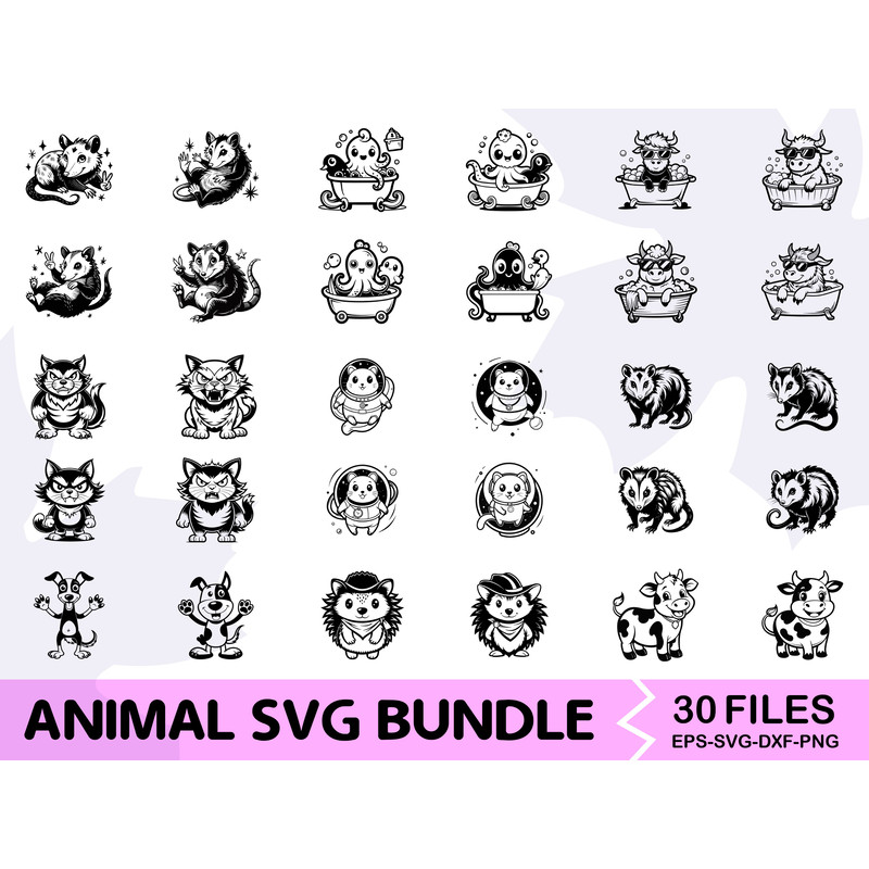 Animal Svg Bundle 0