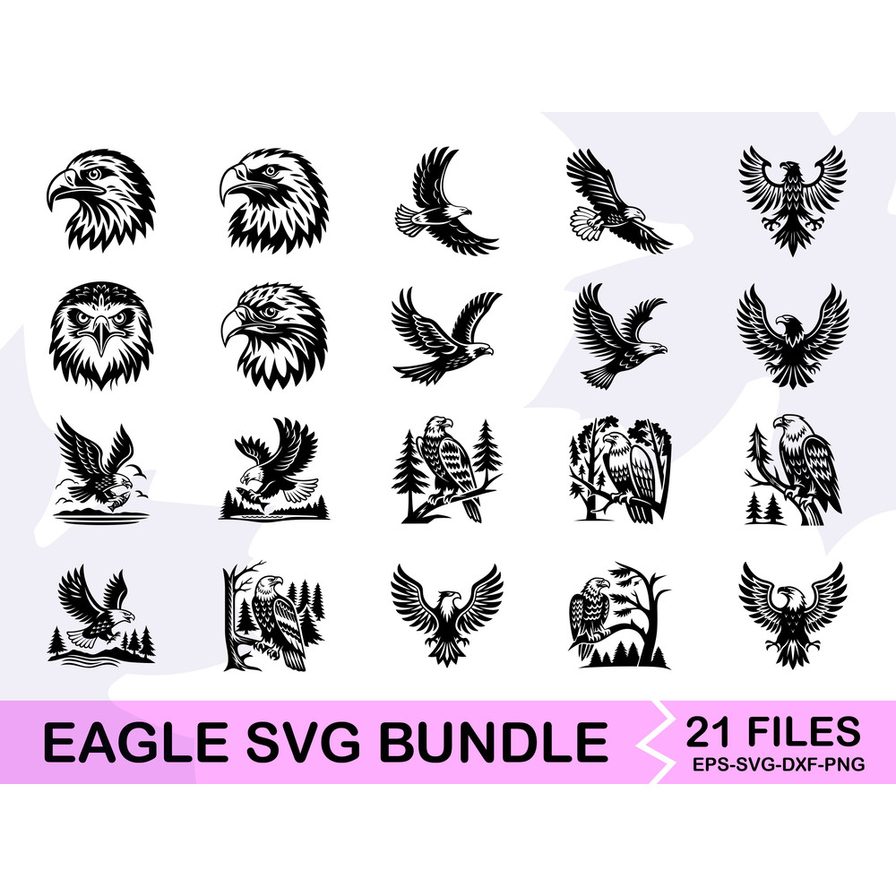 Eagle Svg Bundle 0