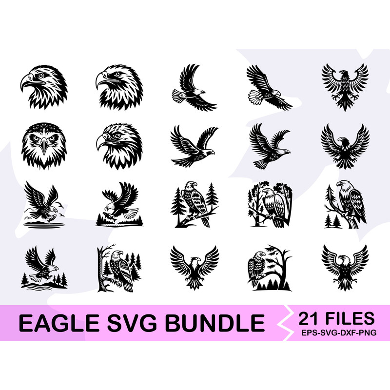 Eagle Svg Bundle 0