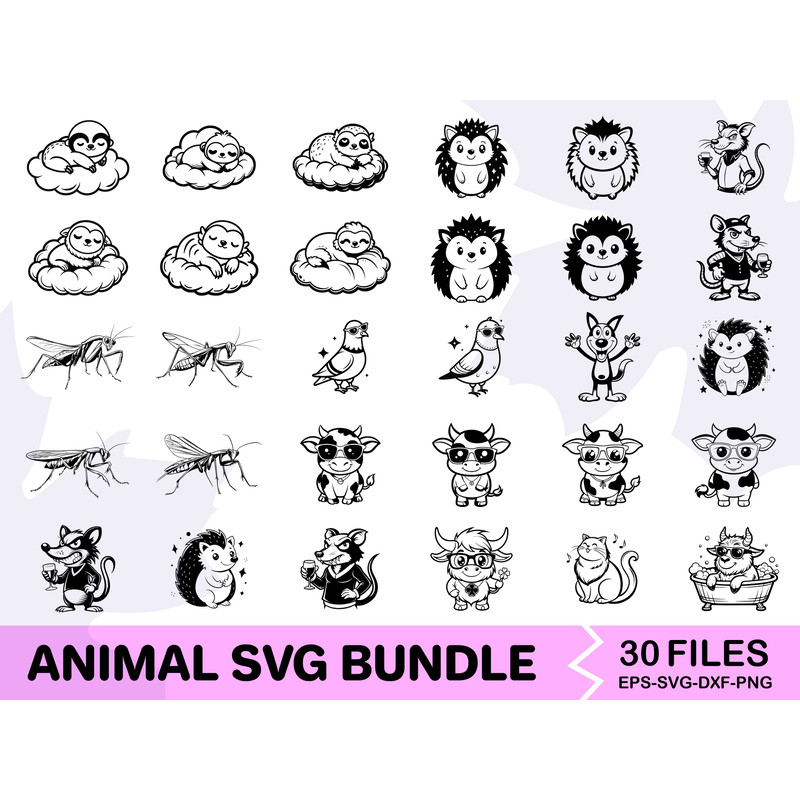 Animal Svg Bundle 2 0