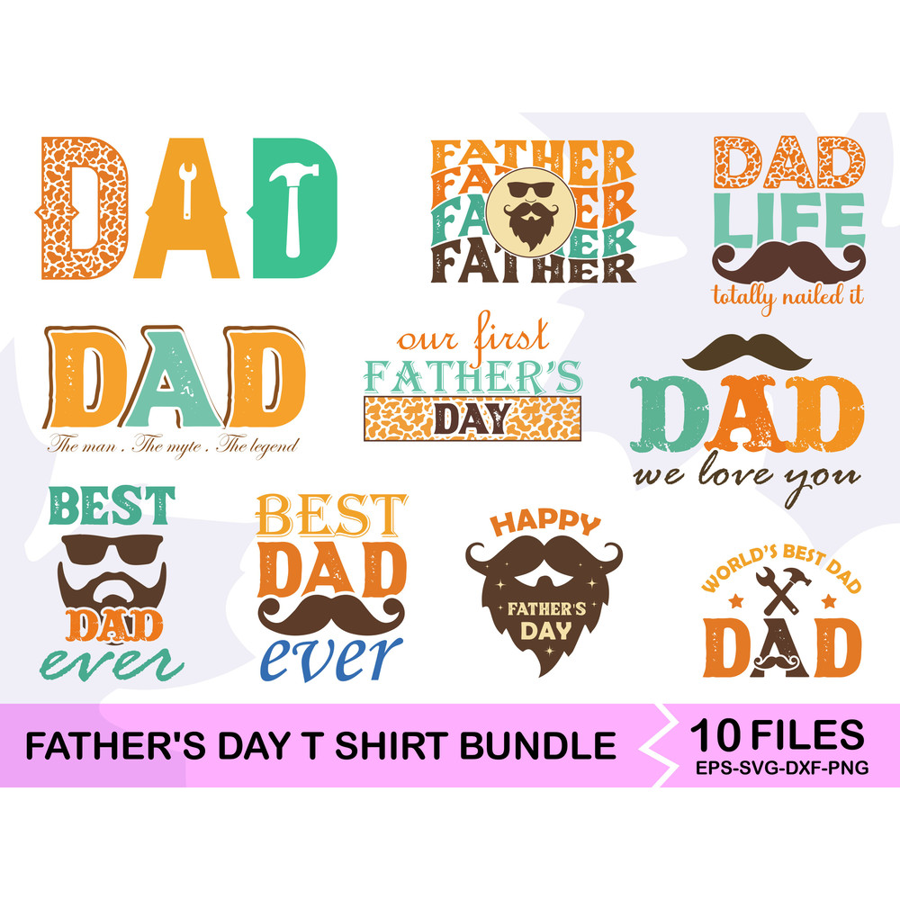 Fathers Day T Shirt Bundle 0