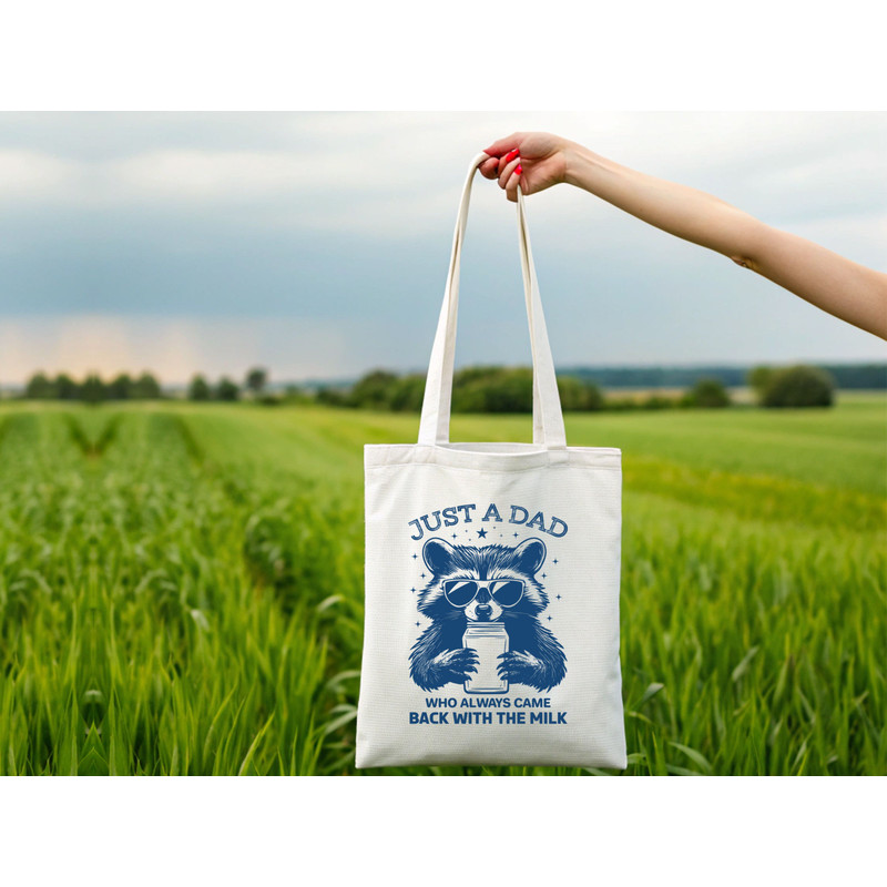 Just A Dad Who Always Came Back With The Milk T Shirt 1