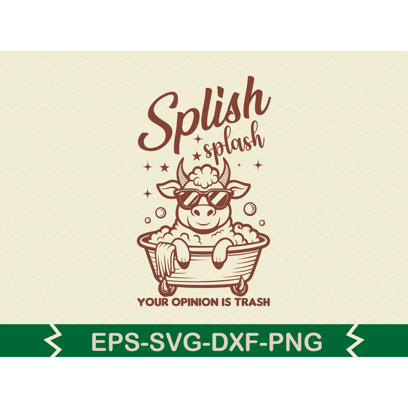 Splish Splash Your Opinion Is Trash 0