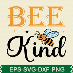 bee kind svg t shirt