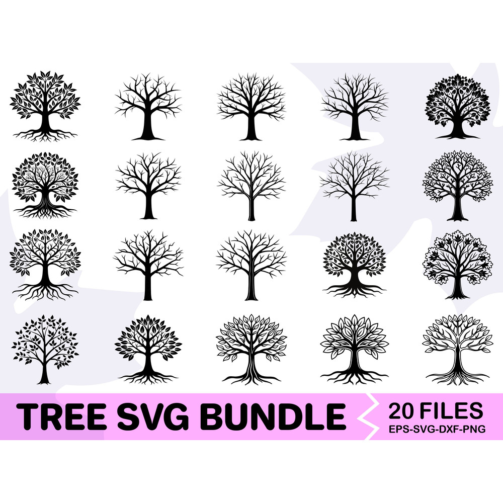 Tree Svg Bundle 1 0