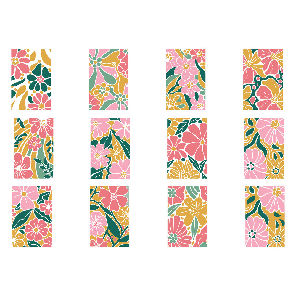 Boho Flower SVG Bundle 1