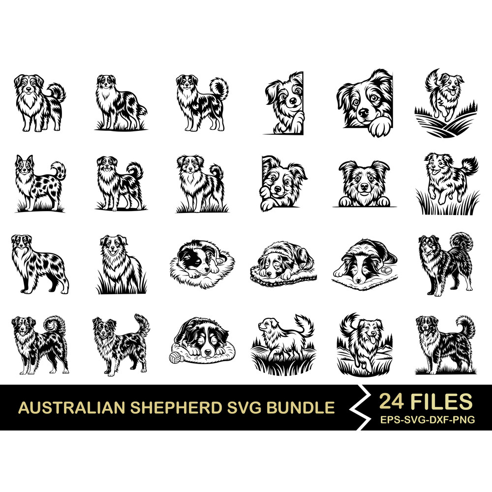 Australian Shepherd Svg Bundle 1 0