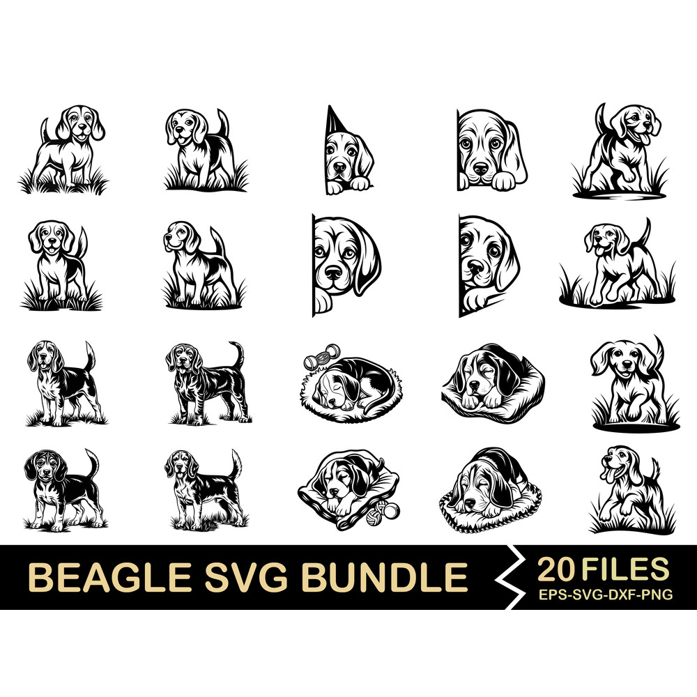 Beagle Svg Bundle 0