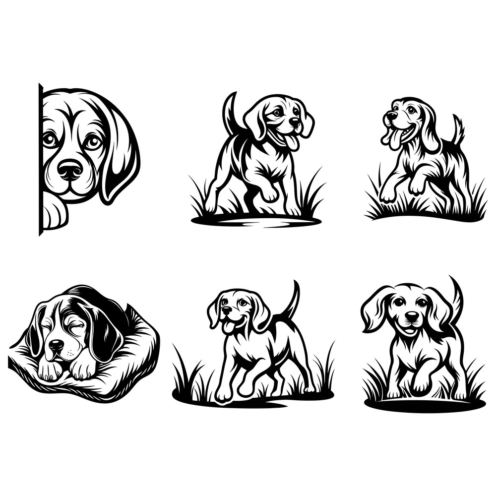 Beagle Svg Bundle 2