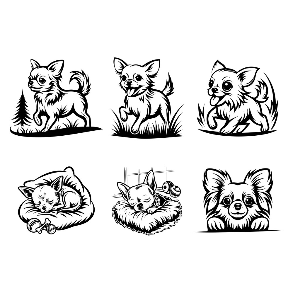 Chihuahua Dog Svg Bundle 2