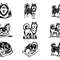 Siberian Husky Dog Svg Bundle 1