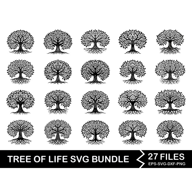 Tree Of Life SVG Bundle 0