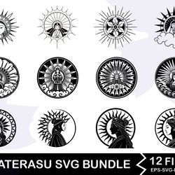 amaterasu svg bundle
