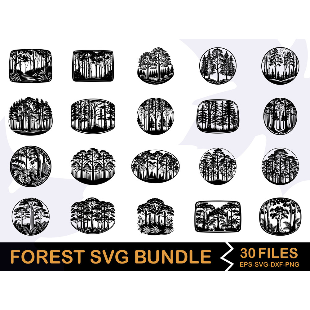 FOREST SVG Bundle 0