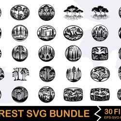 forest svg bundle 2