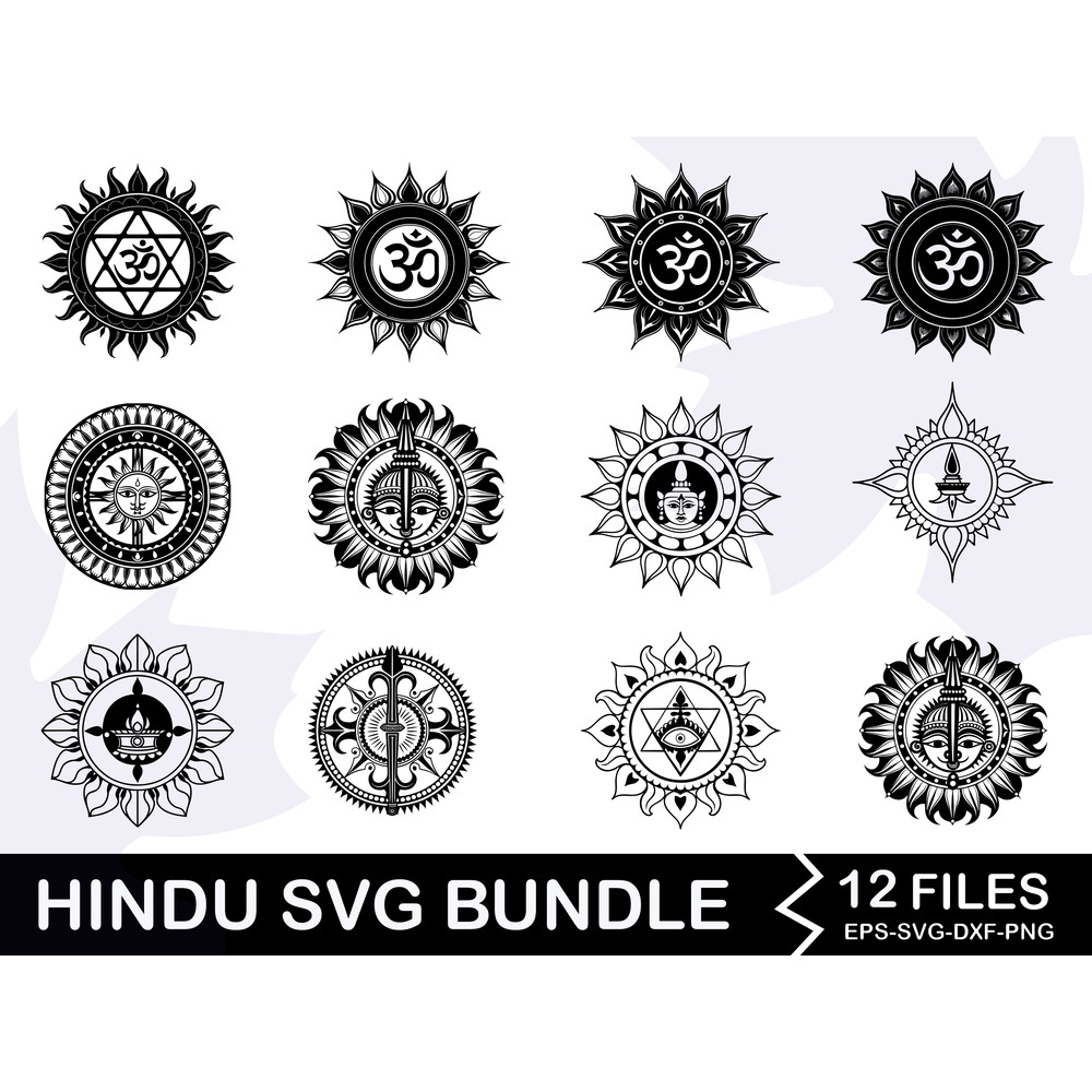 Hindu Svg Bundle 0