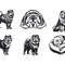 Chow Chow Dog Svg Bundle 2