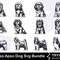 Lhasa Apso Dog Svg Bundle 0