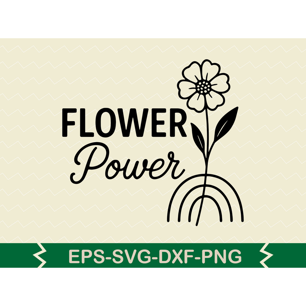 Flower Power SVG Design 0