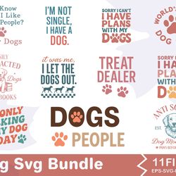 dog svg png bundle