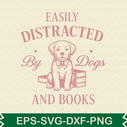 easily distracted by dogs and books