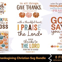 fall, thanksgiving, christian svg bundle