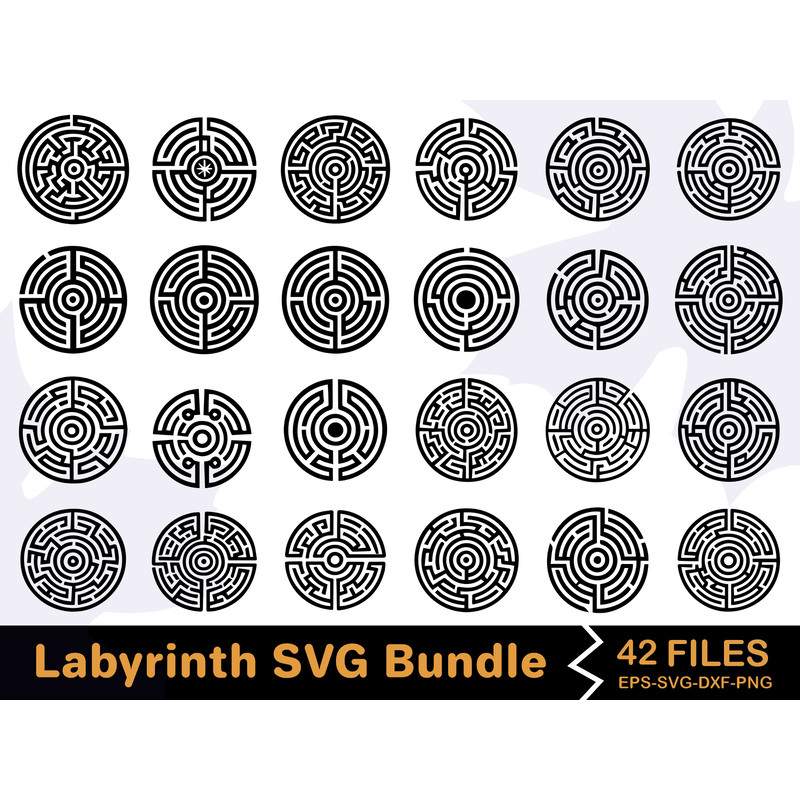 Labyrinth SVG Bundle 0