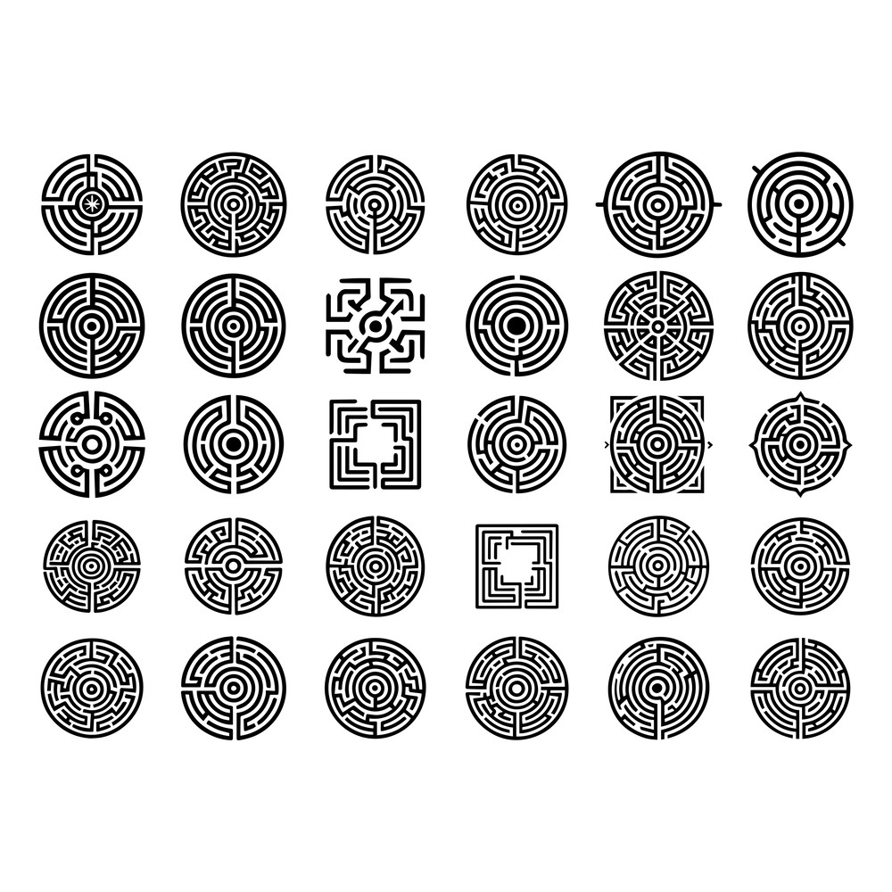 Labyrinth SVG Bundle 1