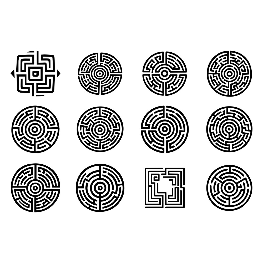 Labyrinth SVG Bundle 2