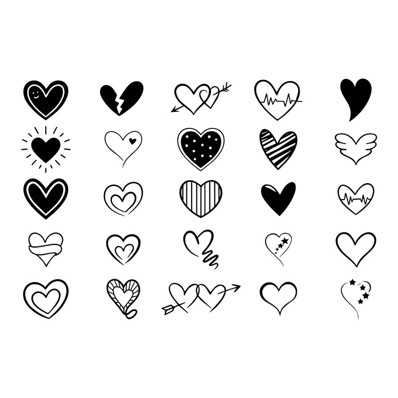 Love Heart SVG Bundle 1