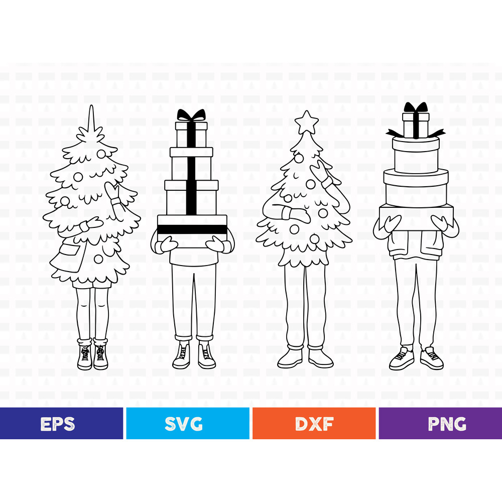 Christmas Tree Svg Design 0