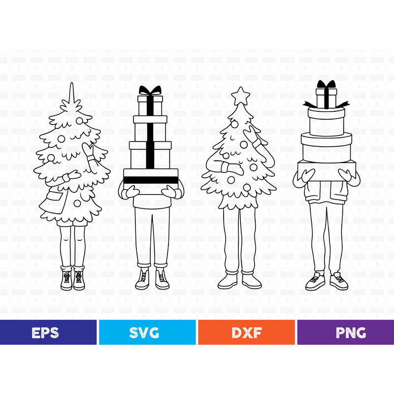 Christmas Tree Svg Design 0