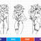 Floral Woman Svg Design 0