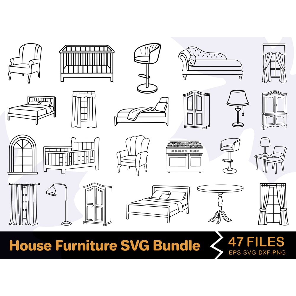 House Furniture SVG Bundle 1 0