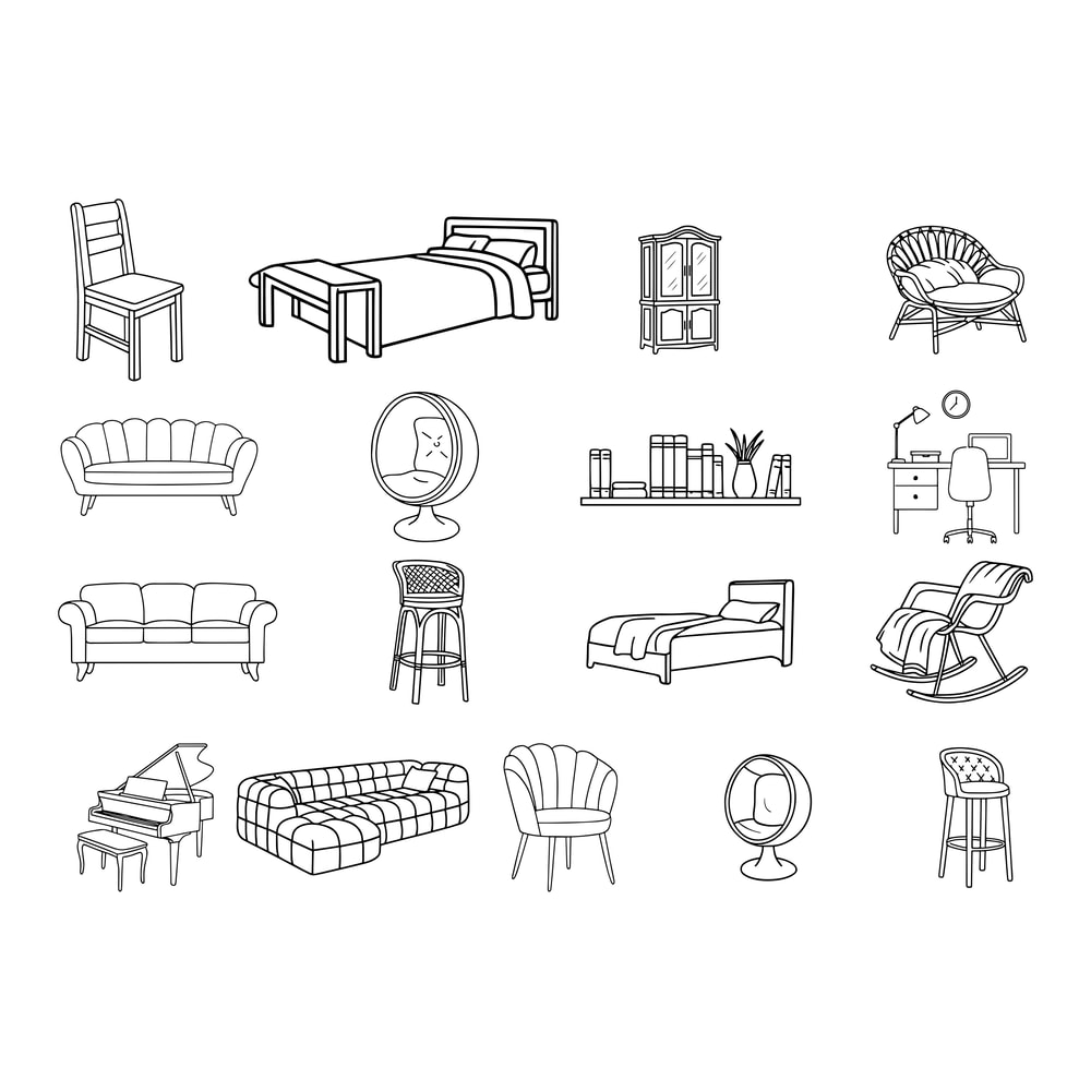 House Furniture SVG Bundle 1 1