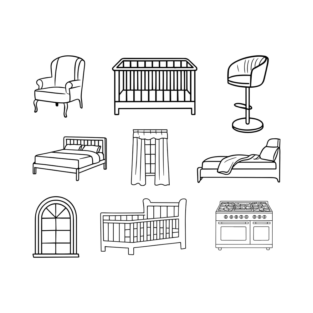 House Furniture SVG Bundle 1 2