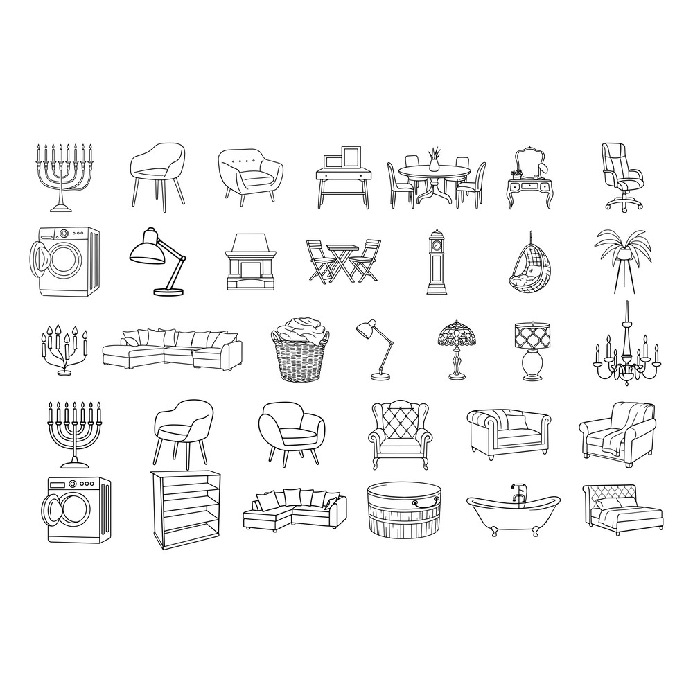 House Furniture SVG Bundle 2 1