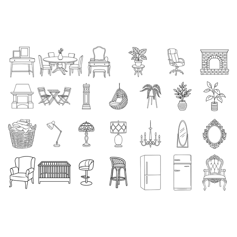 House Furniture SVG Bundle 3 1