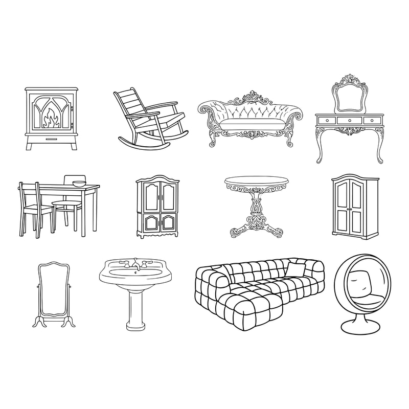 House Furniture SVG Bundle 3 2