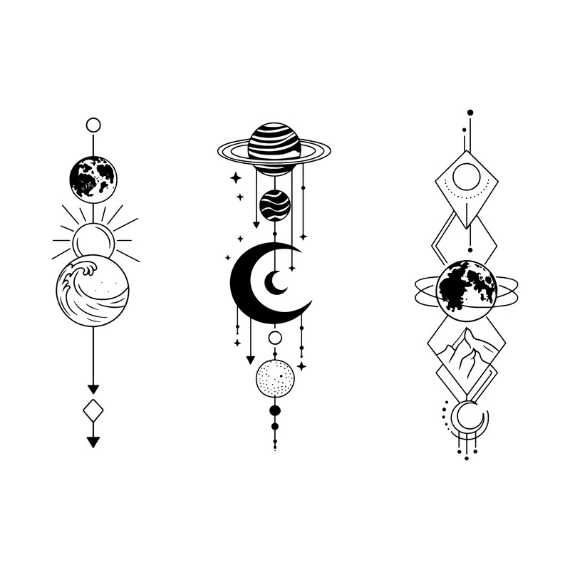 Solar System SVG Bundle 1