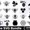 Bee Svg Bundle 2 0