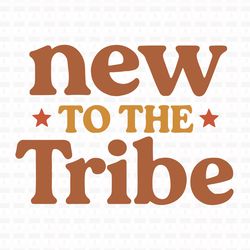 new to the tribe t shirt design