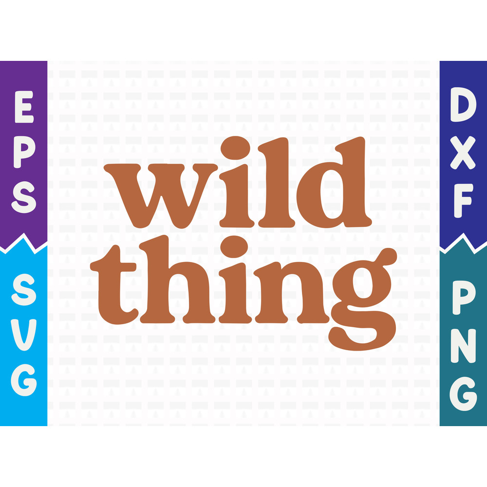 Wild Thing T Shirt Design 0