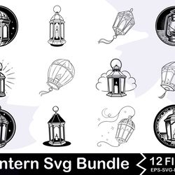 lantern svg bundle