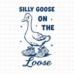 silly goose on the loose t shirt design