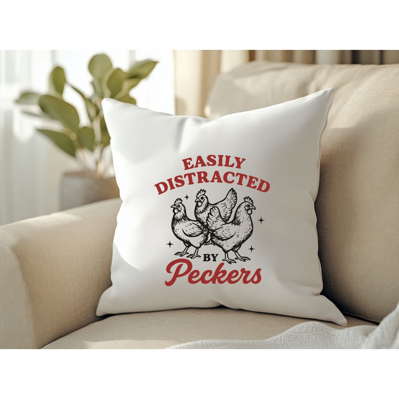 Easily Distracted By Peckers Svg T Shirt Design 2