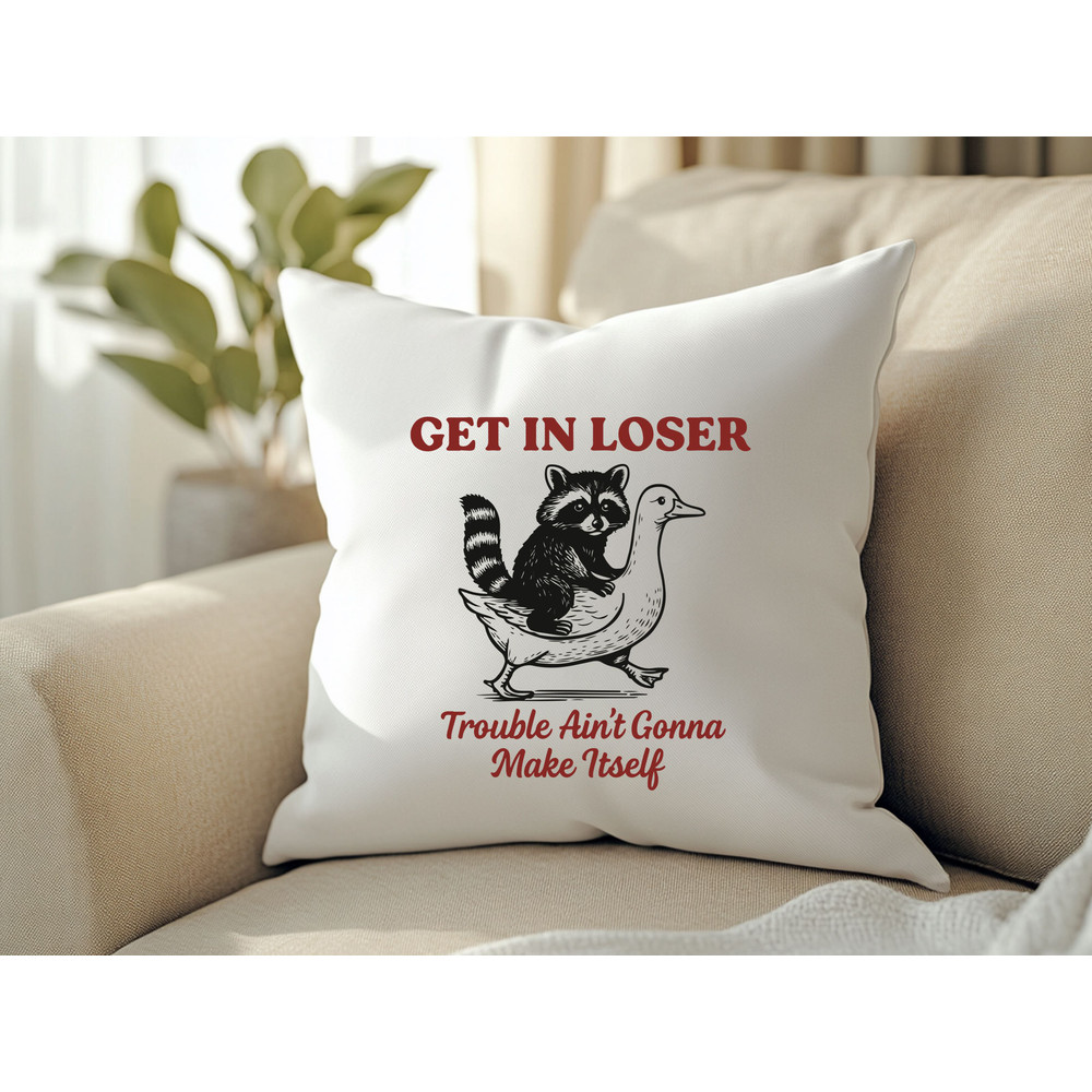 Get In Loser Trouble Aint Gonna Make Itself Svg T Shirt Design 2