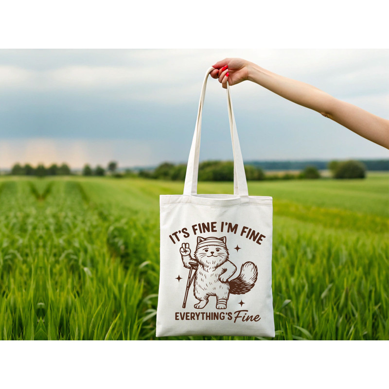 Its Fine Im Fine Everythings Fine Svg T Shirt Design 1