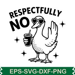respectfully no svg t shirt design