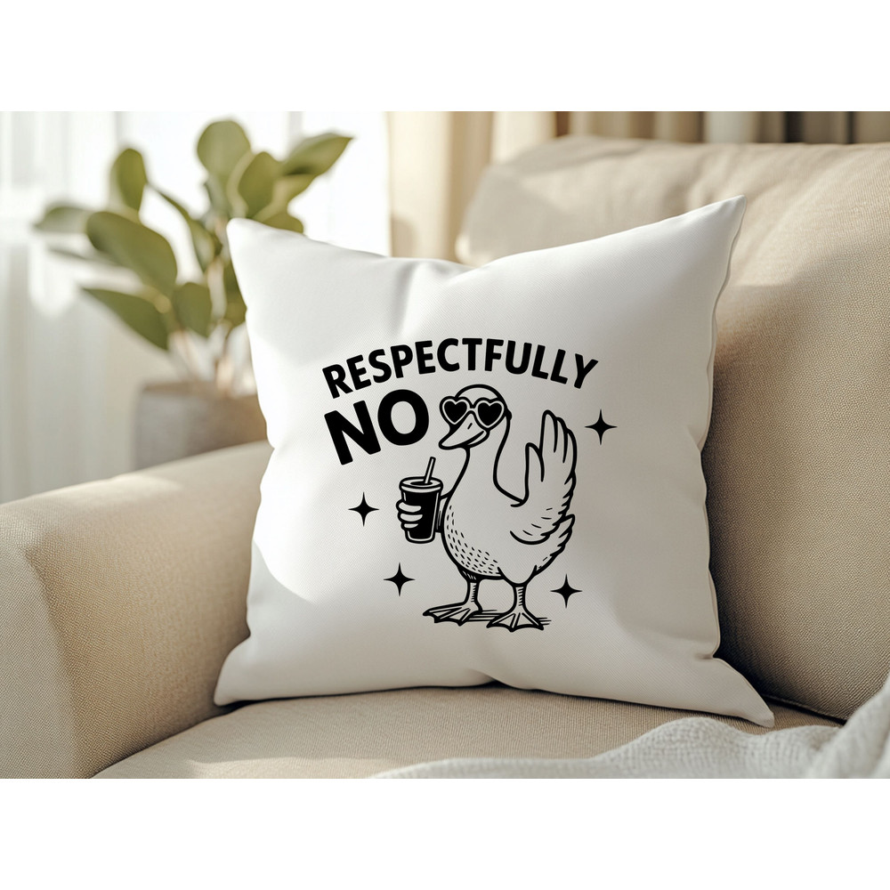 Respectfully No Svg T Shirt Design 2